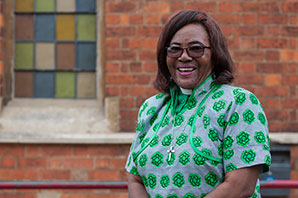 The Reverend Beatrice Quaye and her Nissan Qashqai