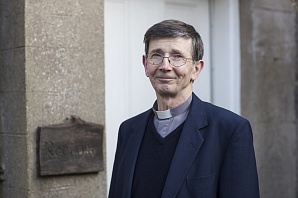 The Reverend Deryck Collingwood and his upgraded Peugeot